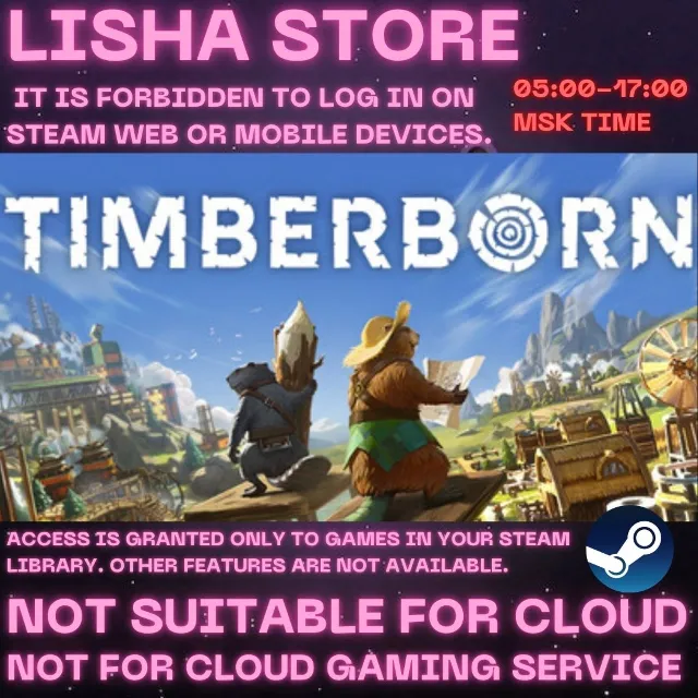 Timberborn Стим На 30 или 90 дней