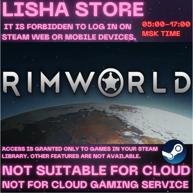 RimWorld Стим Оффлайн на 90 дней