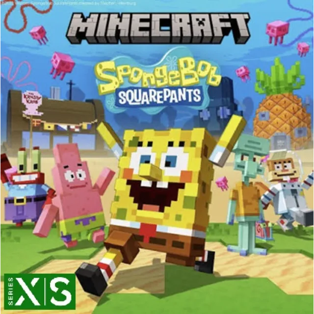 ✅ Minecraft SpongeBob SquarePants XBOX ONE SERIESX|S Ключ USA 🔑