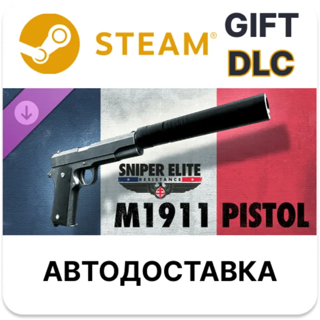 Sniper Elite: Resistance - M1911 pistol STEAM DLC RU KZ UA BY TR AR СНГ Автодоставка