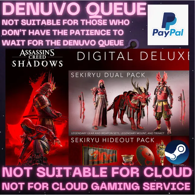 Assassin's Creed Shadows Deluxe+DENUVO на 60 дней