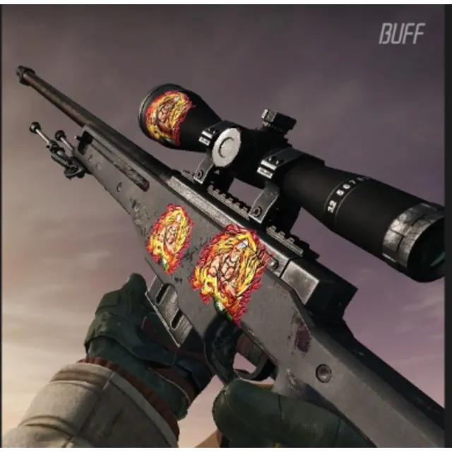 AWP | Acheron С 4 СЛУЧАЙНЫМИ НАКЛЕЙКАМИ