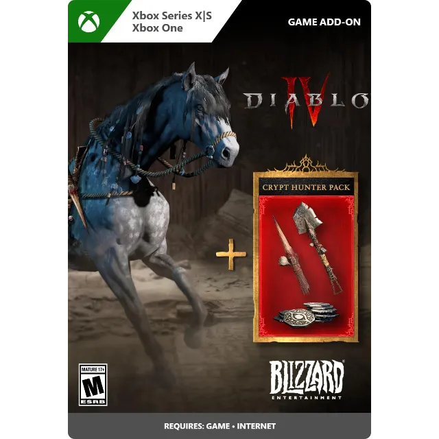 Diablo IV Xbox Crypt Hunter Pack