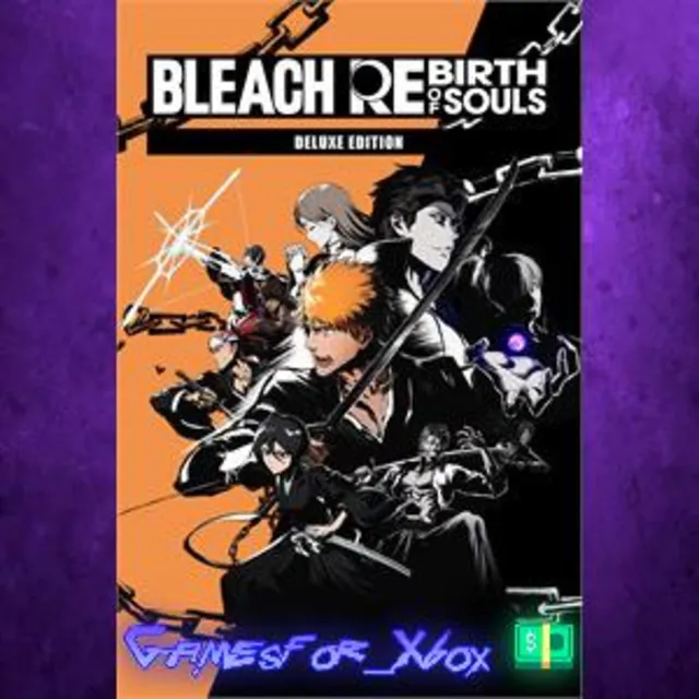 ☀️BLEACH Rebirth of Souls Deluxe Edition XBOX