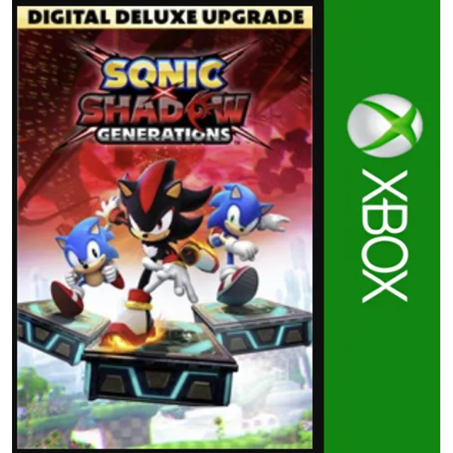 ☑️⭐SONIC X SHADOW GENERATIONS Digital Deluxe Upgrade⭐☑️