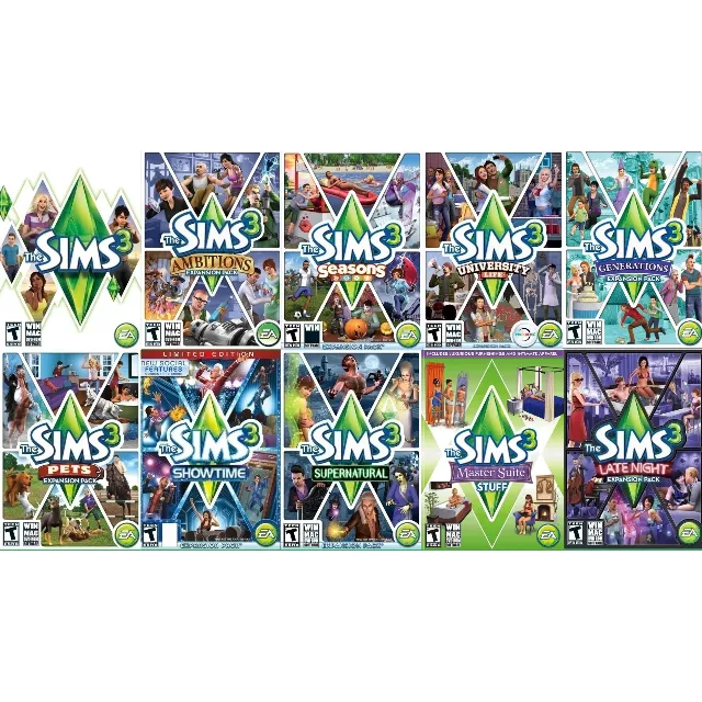 The Sims 3 + 10 Дополнений I EA App I ПК/Мак + Почта