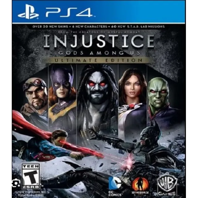 🎮Injustice: Gods Among Us Ultimate  PS4 Аренда 5 дней⚡