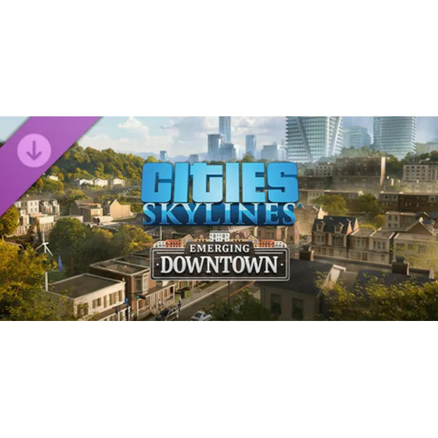 Cities: Skylines - Content Creator Pack: Emerging Downt