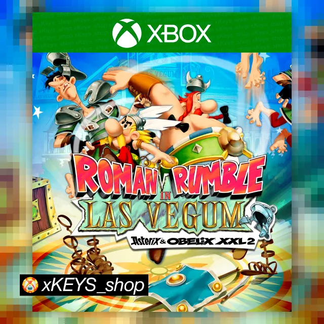 ⚔️ Asterix &amp; Obelix XXL 2 🟩 XBOX КОД КЛЮЧ🔑