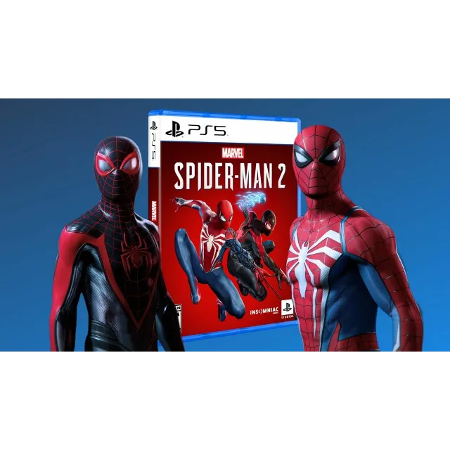 Marvel Spider Man 1-2 (PS5)+14 Игр общий