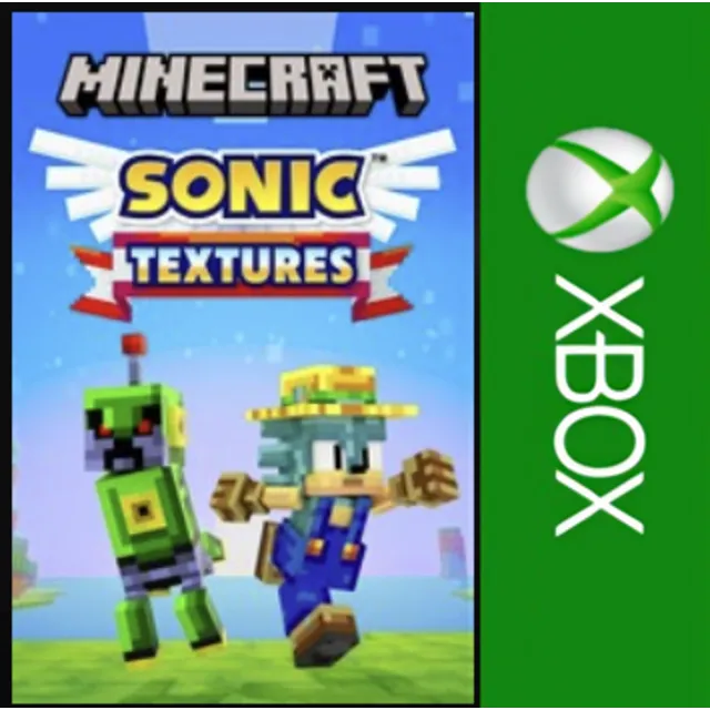 ☑️⭐Minecraft Набор текстур «Соник» XBOX Куплю Вам⭐☑️.