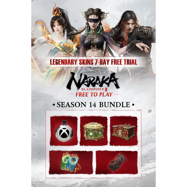 NARAKA BLADEPOINT - XGPU Perks S14 Aurora Bundle | XBOX | DLC-пакет