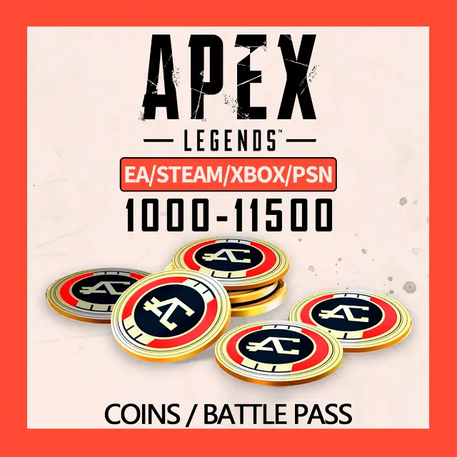 APEX LEGENDS • МОНЕТЫ • БОЕВОЙ ПРОПУСК • EA/STEAM/XBOX/PSN