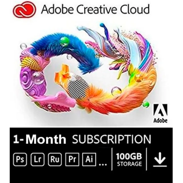 🔑ADOBE CREATIVE CLOUD 1 MONTH |KEY🎁-INSTANT⭐️
