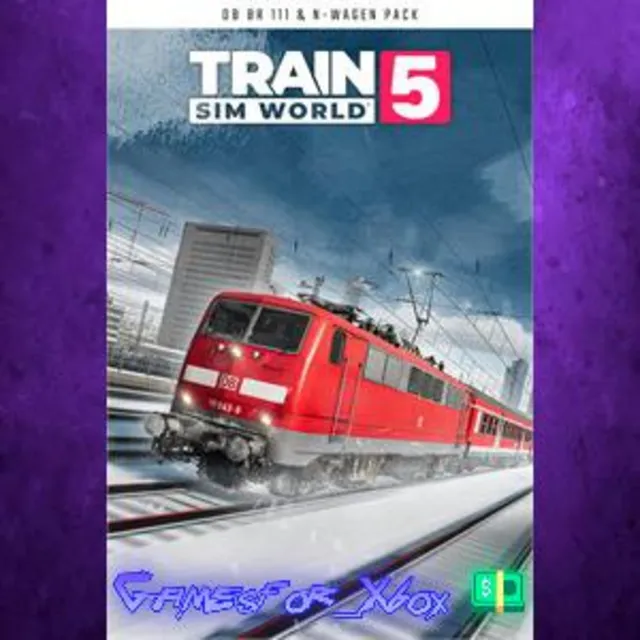 ☀️Train Sim World 5 DB BR 111 &amp; n-Wagen Pack XBOX DLC