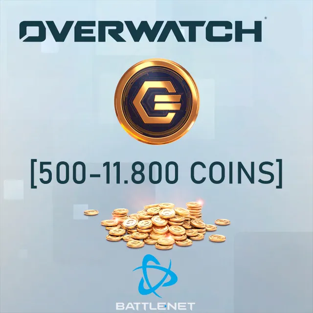✅Overwatch Монеты [500-11800]🔵BATTLE.NET•KZ|UA|EU