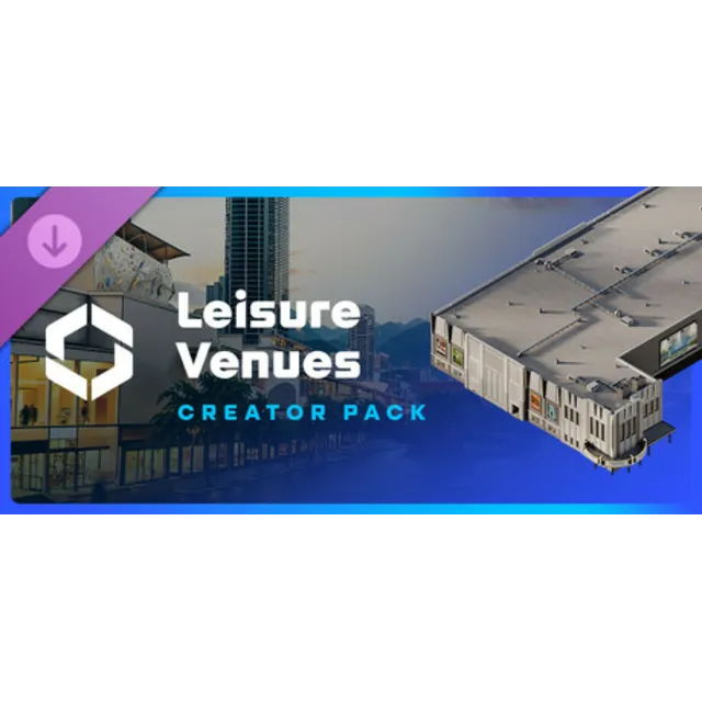 Cities: Skylines II - Creator Pack: Leisure Venues DLC