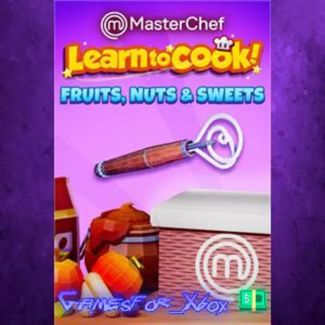☀️MasterChef Learn to Cook! - Fruits, Nuts &amp; Sweets XBOX DLC