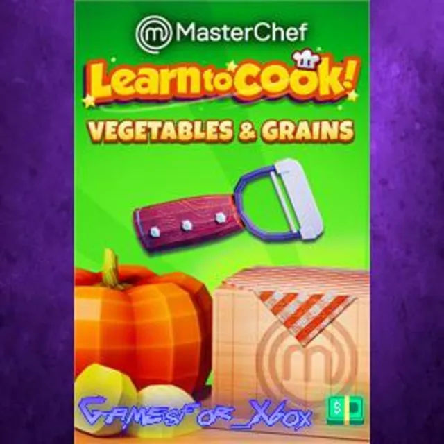 ☀️MasterChef Learn to Cook! - Vegetables &amp; Grains XBOX DLC
