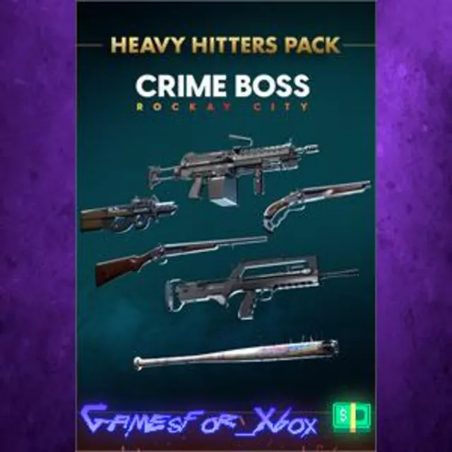☀️Crime Boss Rockay City - Heavy Hitters Pack XBOX DLC