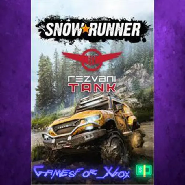 ☀️SnowRunner - Rezvani Tank XBOX DLC