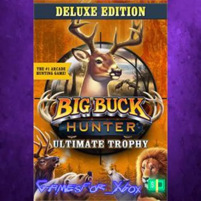☀️Big Buck Hunter Ultimate Trophy - Deluxe Edition XBOX