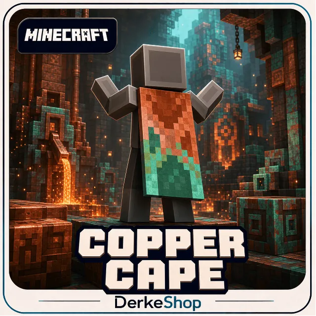 Minecraft Плащ Copper Cape➤Region Free Key➤Java/Bedrock
