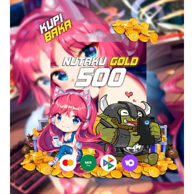 Для России🌌Nutaku🌌500-30000 Золота🌌Карта оплаты