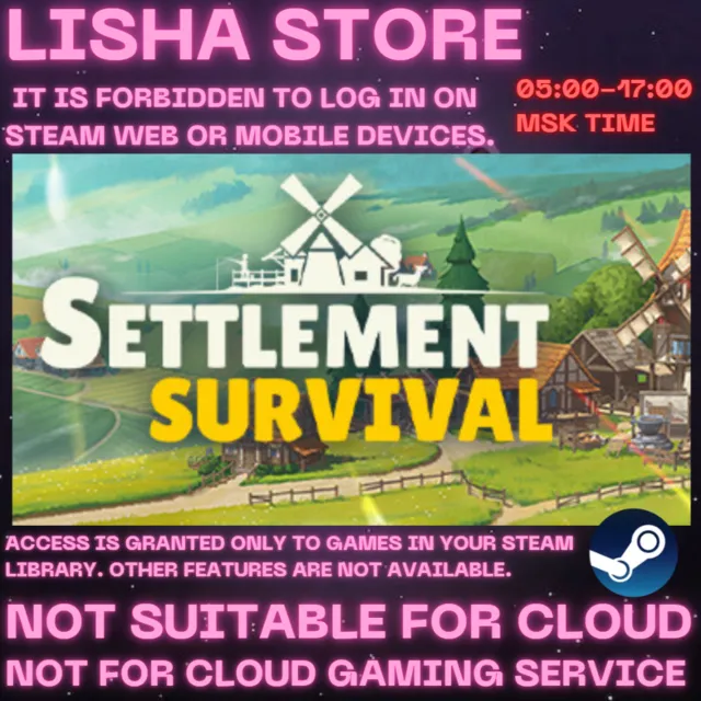 Settlement Survival Стим Оффлайн На 30 или 90 дней