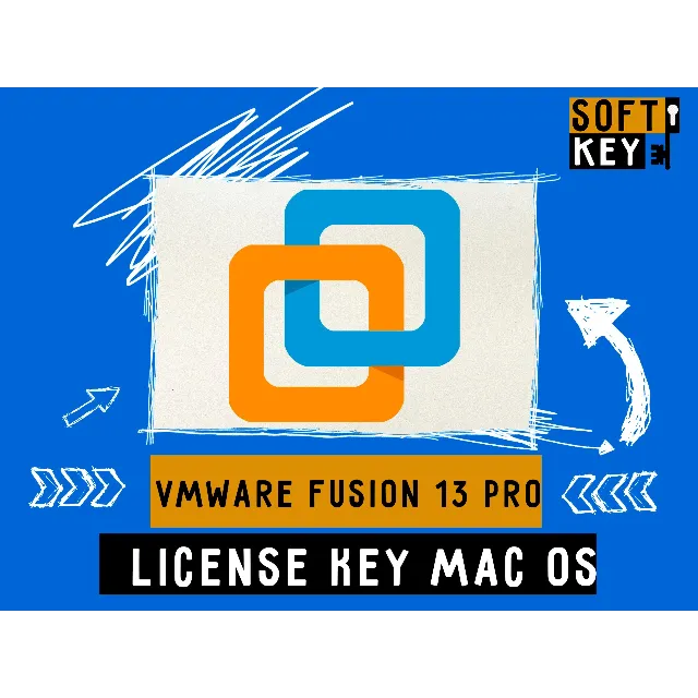 Ключ VMWare Fusion 13 Pro - бессрочный для macOS