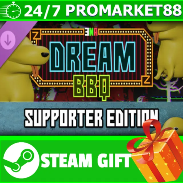 ⭐️ ENA: Dream BBQ - Supporter Edition Upgrade STEAM GIF