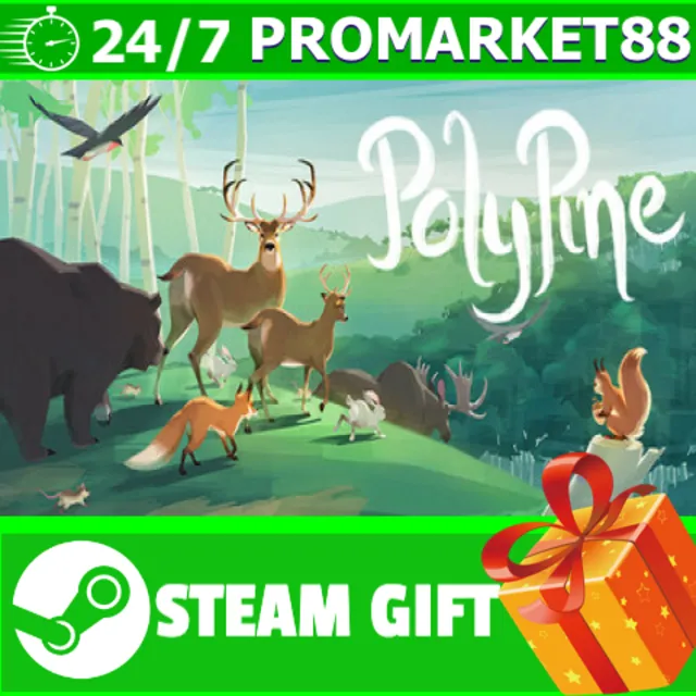 ⭐️ВСЕ СТРАНЫ+РОССИЯ⭐️ PolyPine STEAM GIFT