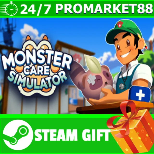 ⭐️ВСЕ СТРАНЫ+РОССИЯ⭐️ Monster Care Simulator STEAM GIFT