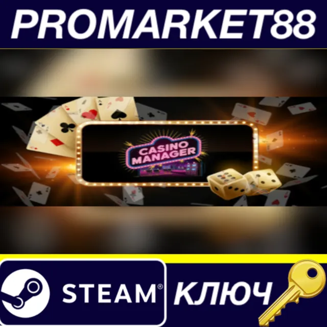 ⭐ Casino Manager Simulator Steam КЛЮЧ 🔑 GLOBAL