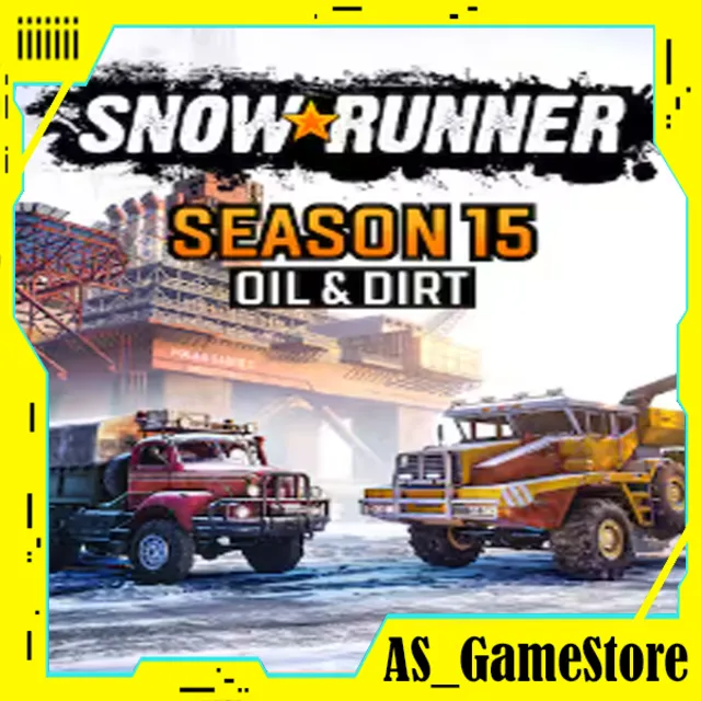 ⚫️SnowRunner - Сезон 15 Oil &amp; Dirt / Сноураннер | ПК Epic Games EGS