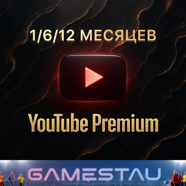 YOUTUBE PREMIUM | 1/12 МЕСЯЦЕВ | Individual/Family