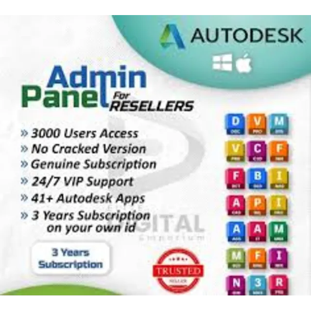 Панель администратора Autodesk (3000 мест ) | 01 года