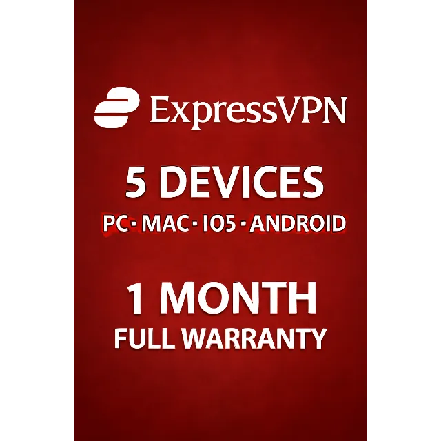 Express VPN Code 5 Profile High Quality with warranty