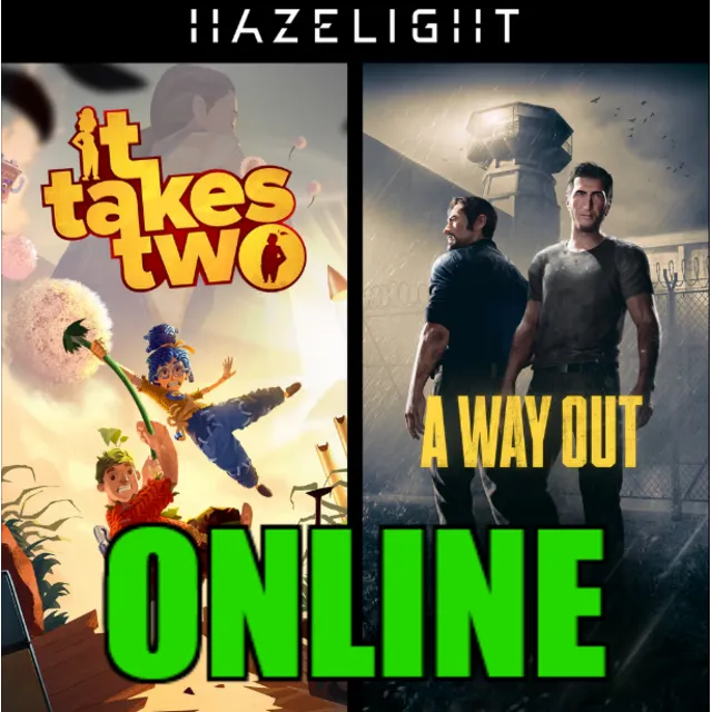 ・It Takes Two + A Way Out・ОНЛАЙН・STEAM Аккаунт・