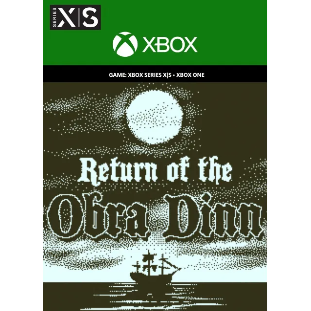 ⭐️ Return of the Obra Dinn Xbox One Series X|S