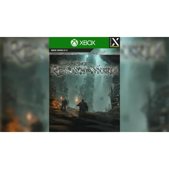 ⭐️ The Lord of the Rings: Return to Moria Xbox One X|S