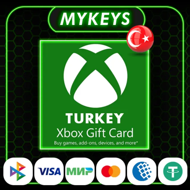 XBOX LIVE 25-4000 ЛИР КОШЕЛЬКА ПОПОЛНИТЬ КАРТА | ТУРЦИЯ