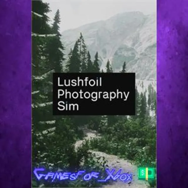 ☀️Lushfoil Photography Sim XBOX