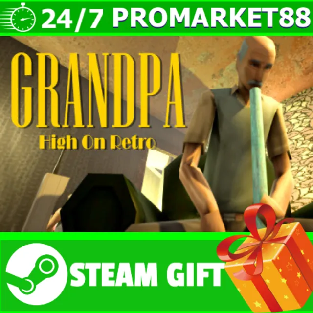 ⭐️ВСЕ СТРАНЫ+РОССИЯ⭐️ Grandpa High On Retro STEAM GIFT
