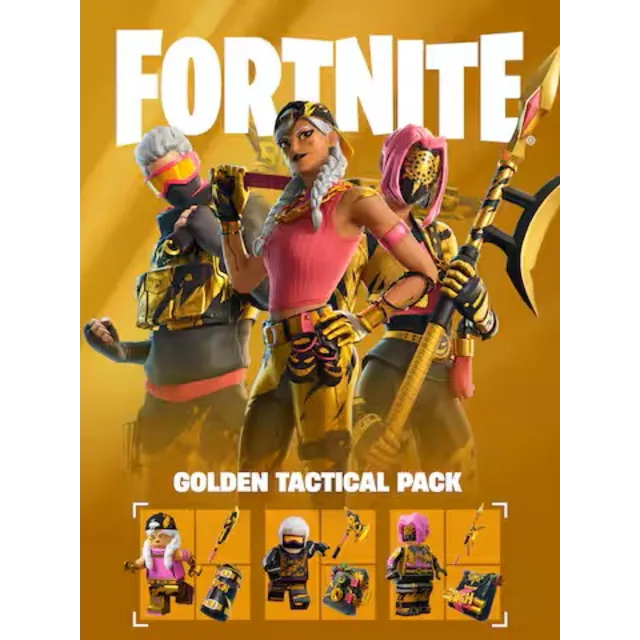 Fortnite Golden Tactical Pack ⁂EPIC GAMES⁂