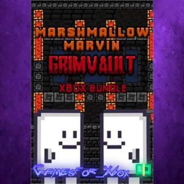☀️Marshmallow Marvin Grimvault Xbox Bundle XBOX