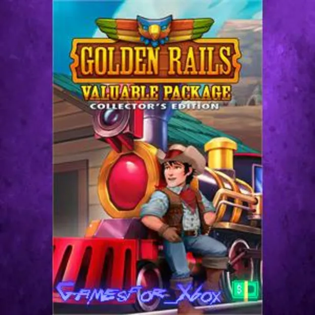 ☀️Golden Rails Valuable Package Collector’s Edition XBOX