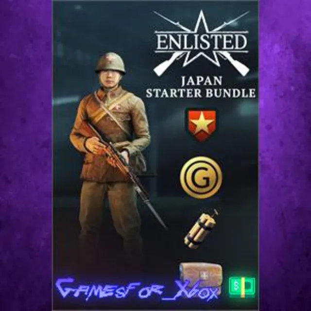 ☀️Enlisted - Japan Starter Bundle XBOX