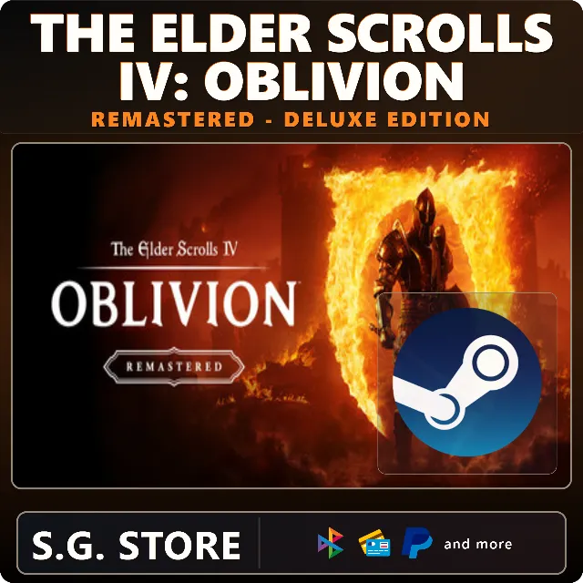 💛 The Elder Scrolls 4 IV Oblivion Remastered Deluxe E