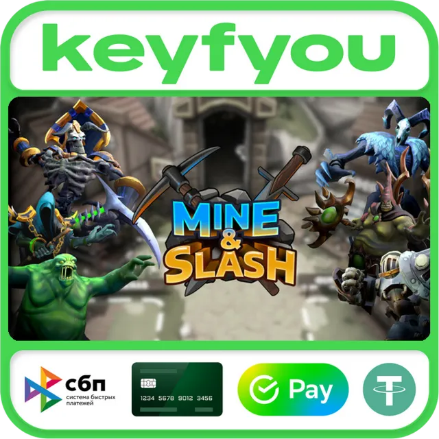 Mine &amp; Slash / STEAM КЛЮЧ 🔥